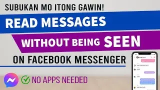 How to Read Messages Without Being Seen on Facebook Messenger