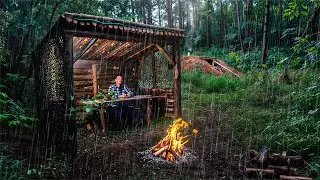 ЗАСТРЯЛ в ДОМЕ под ЗЕМЛЕЙ - ДОДЕЛАЛ БЕСЕДКУ | ЗИМА БЛИЗКО