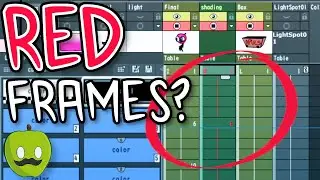 Opentoonz 1.3 - RED FRAMES? How to FIX and PREVENT