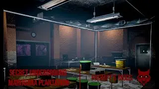 Secret underground marijuana plantation [FiveM MLO Interior]