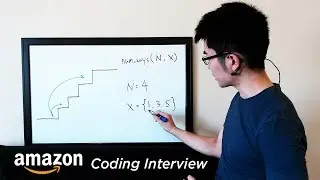 Amazon Coding Interview Question - Recursive Staircase Problem