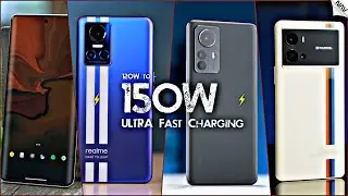 Ultra Fast Charging 🔋120W to 150W ⚡