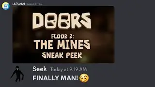 if DOORS reacted to FLOOR 2 SNEAK PEEK...