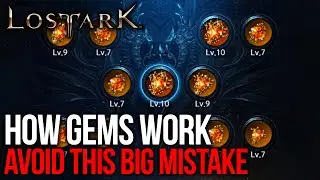 LOST ARK COMPLETE GEM GUIDE - DON'T SKIP THESE! Tier 2 & Tier 3 Gems for Beginners