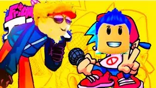 Friday night Funkin Roblox Ballistic