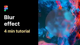 Blur effect in Figma