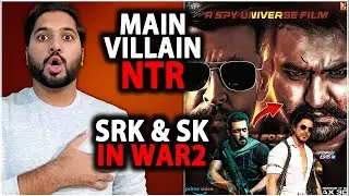 WAR 2 Biggest Official Update - YRF Spy Universe Main Villain | WAR 2 Release Date | NTR | Hrithik