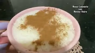 MINGAU DE TAPIOCA PARA AQUECER OS DIAS FRIOS