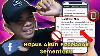 Cara Menghapus Akun Facebook Sementara