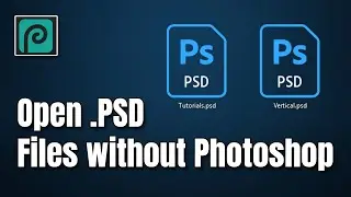 How to Open a PSD file without Photoshop | Edit PSD file without Photoshop