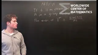 AKPotW: Order of an Element [Abstract Algebra]