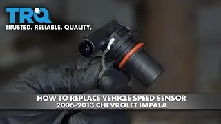 How to Replace Vehicle Speed Sensor 2006-2013 Chevrolet Impala