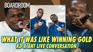 Kevin Durant & Anthony Edwards on What Winning Gold Felt Like | EXCLUSIVE