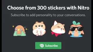 discord is giving all stickers for free  free stickers discord