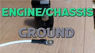 how to make and replace ENGINE/Chassis GROUND on your car.