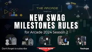 🚨 New Swag Milestones rules for Arcade 2024 Season 2 is here | #qwiklabs @techcps