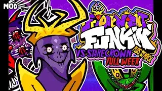 VS Starecrown FULL WEEK Release! hard. Friday Night Funkin. FNF mod showcase.