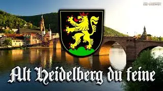 Alt Heidelberg du feine [German student song][+English translation]