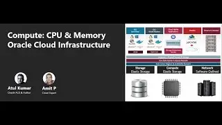 Oracle Cloud Infrastructure (OCI) |  Compute CPU & Memory
