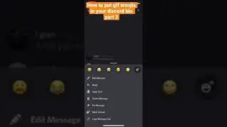 How to put gif emojis in your discord bio part 2 show some love