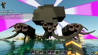 Basic Wither Storm Add-on,RTX [MCPE-MCBE]Wither Storm In Minecraft,Warden Storm,EnderFoxBoy MC🦊!!!