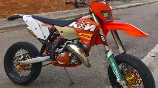 KTM EXC 125 SM ACCELERATION & SOUND TEST #shorts