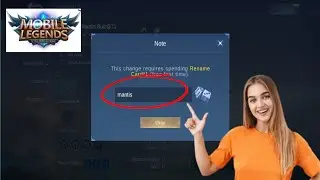Как ИЗМЕНИТЬ ИМЯ в обновленной версии Mobile Legends 2024