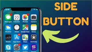 How to change the Side Button function on iPhone(2024)