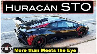 Like Driving an Actual Race Car on the Street: Lambo's INSANE Huracan STO - One Take