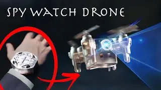 Make a Watch That Turns Into a Spy Drone W/ Live Video! (Incredibles/Spider-Man Gadget for Cheap)