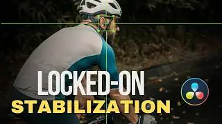 LOCKED ON STABILIZATION EFFECT | Davinci Resolve