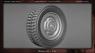 Modeling a Tire in 3ds Max