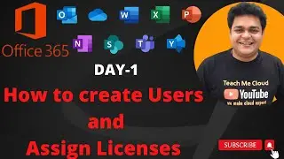 How to create office365 user and Assign Users Licenses step by step guide | Office365_Training