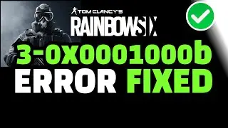 Error Code 3-0x0001000b ? Siege Error Code 3-0x0001000b ? Rainbow 6 Servers ? Rainbow Server Down ✅