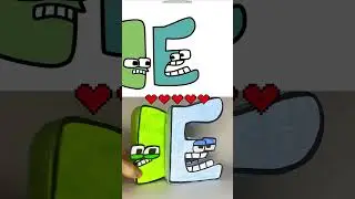 PAPER vs ORIGINAL Spanish Alphabet Lore  