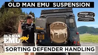 DEFENDER OLD MAN EMU SUSPENSION INSTALL