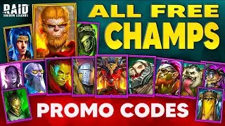 27 FREE EPIC & LEGENDARY CHAMPIONS 🎁 Raid Shadow Legends Promo Codes 🎁 2024