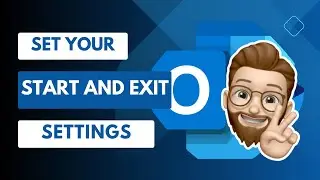 Choose Your Default Folder in Outlook - Start and Exit Settings