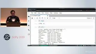 Introduction to Data Processing in Python with Pandas | SciPy 2019 Tutorial | Daniel Chen