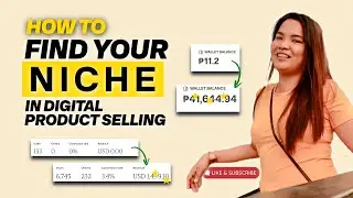 How to find your Digital Product NICHE | Beginner Guide| Tagalog explained | Philippines