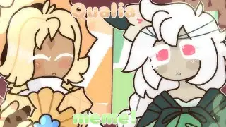 Qualia Animation Meme || Cookie run Kingdom || Pure Vanilla and White Lily || Flipaclip