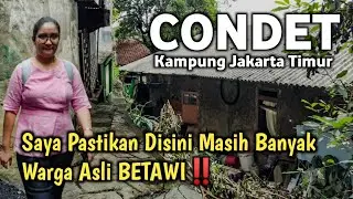 DISINI PASTI MASIH BANYAK WARGA BETAWI‼️PEMUKIMAN CONDET JAKARTA TIMUR