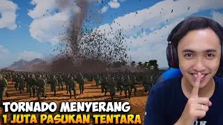 TORNADO MENYERANG 1 JUTA TENTARA SEREM BANGET - Ultimate Epic Battle Simulator 2 Indonesia