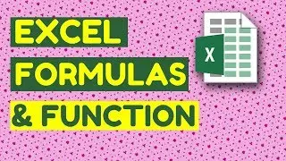 Basic Excel Formulas And Functions - Microsoft Excel tutorial for Beginners