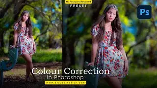 Colour Correction in Photoshop । Photoshop Tutorial!