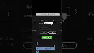 Easy Photo Tip in Premiere Pro 2023 #shorts