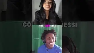 iShowSpeed is 1000 IQ Ahead Of Her..🧠😂