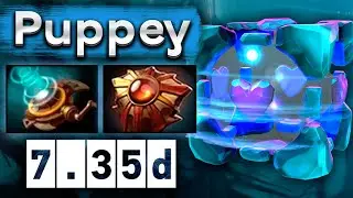 Пуппей на Виспе 27 тира! - Puppey IO 7.35 DOTA 2