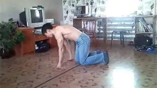 отжимание без ног