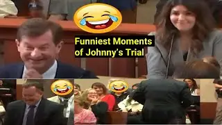 Funniest Moments of Johnny Depp's Trial | Funniest Crowd Reaction 😂🤣😂